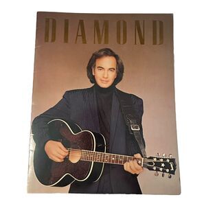 NEIL DIAMOND 1988-1989 Tour Concert Program Souvenir Picture Album Book